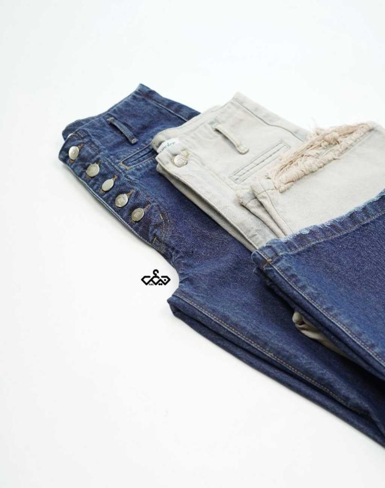 شلوار واید لگ جین (کد 2383)