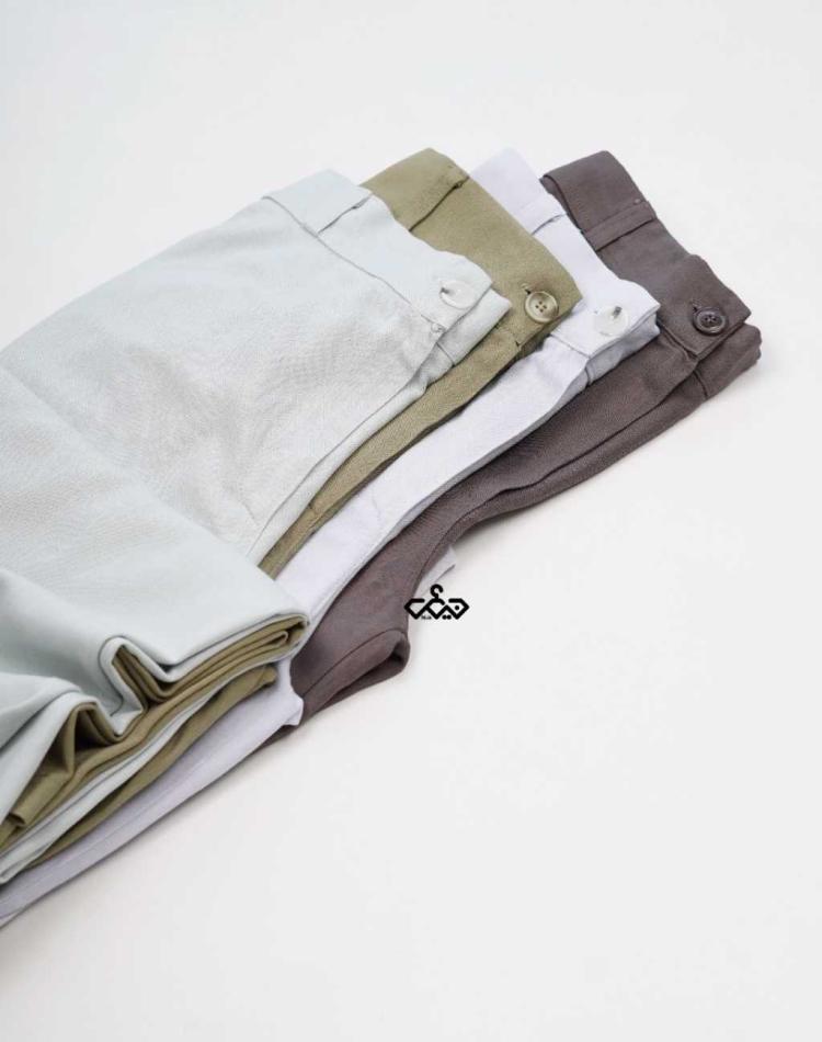 شلوار لینن نیاک OFF (کد 2387)