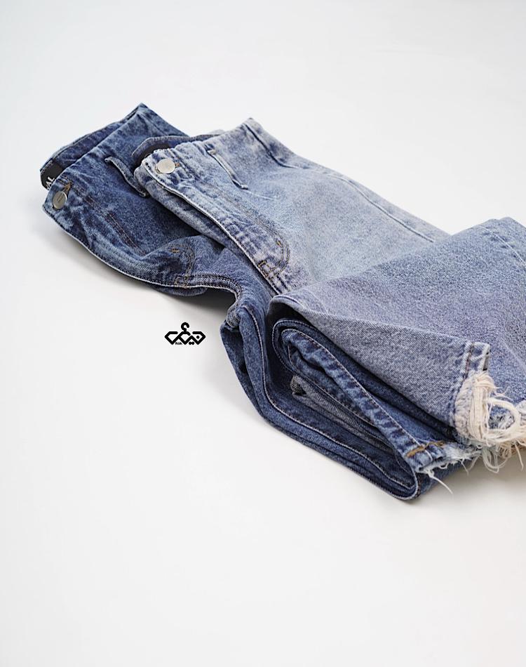 شلوار واید لگ جین (کد 2420)