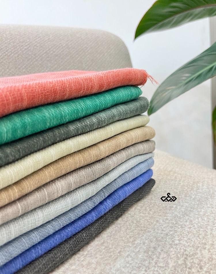 شال لینن رنگی (کد 00050)