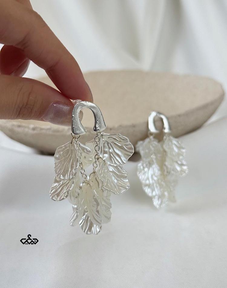 گوشواره گل برفی (کد 00077)