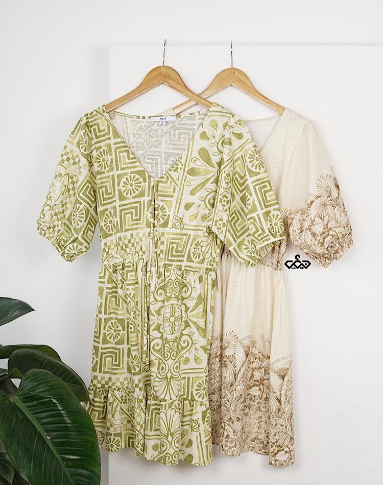 پیراهن طرحدار OFF (کد 4075)