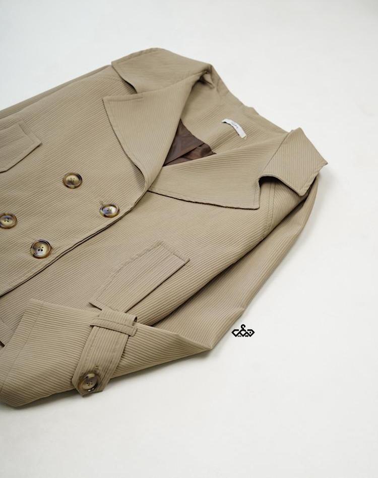 ترنچ کت کراپ (کد 5082)