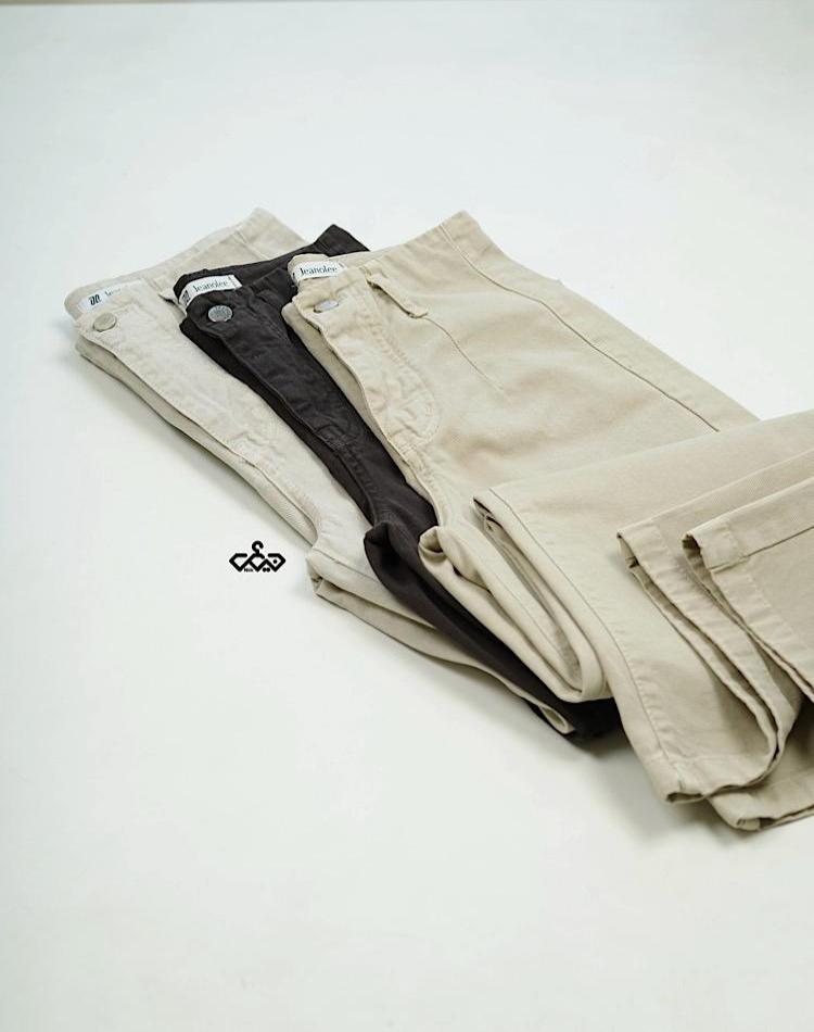 شلوار واید لگ کتان (کد 2537)