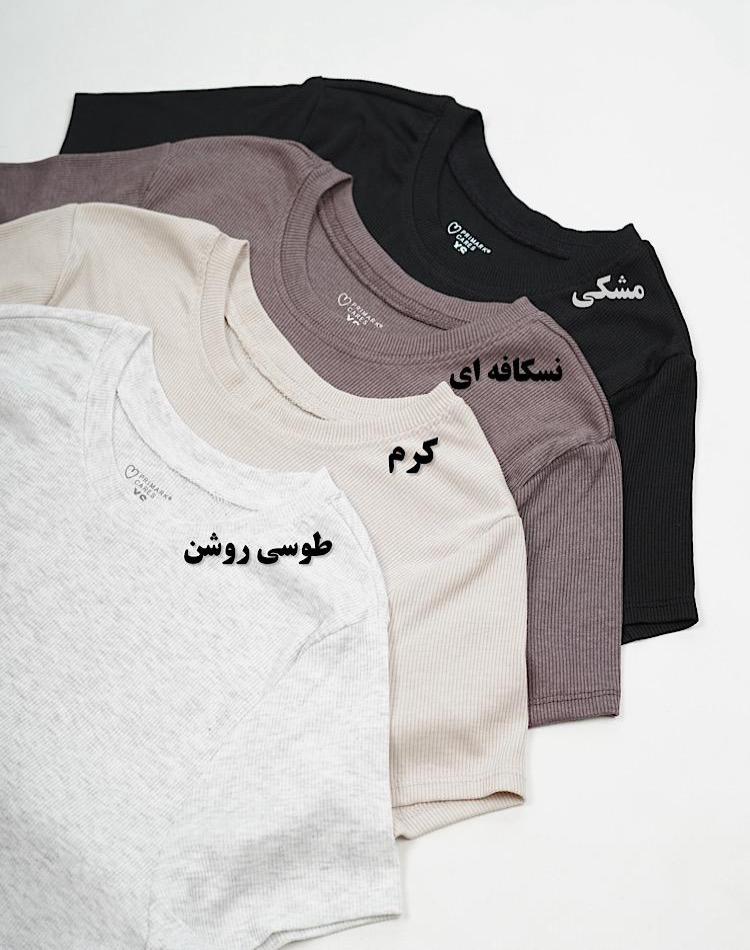 1_تیشرت کراپ کبریتی (کد 3199)