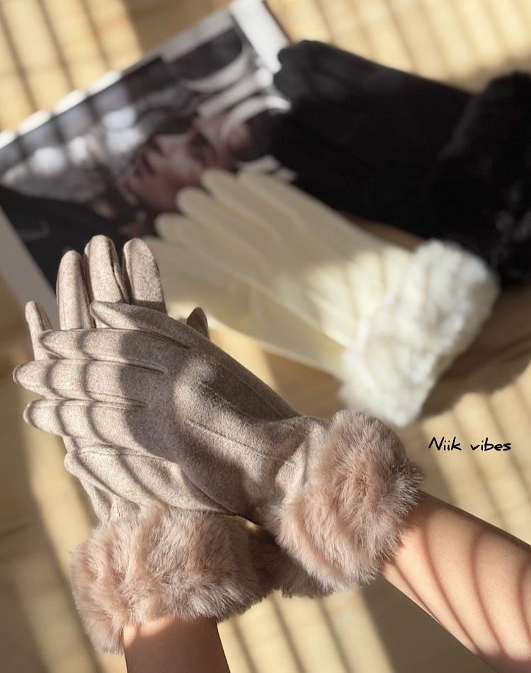 1_دستکش فوتر خزدار (کد 00233)