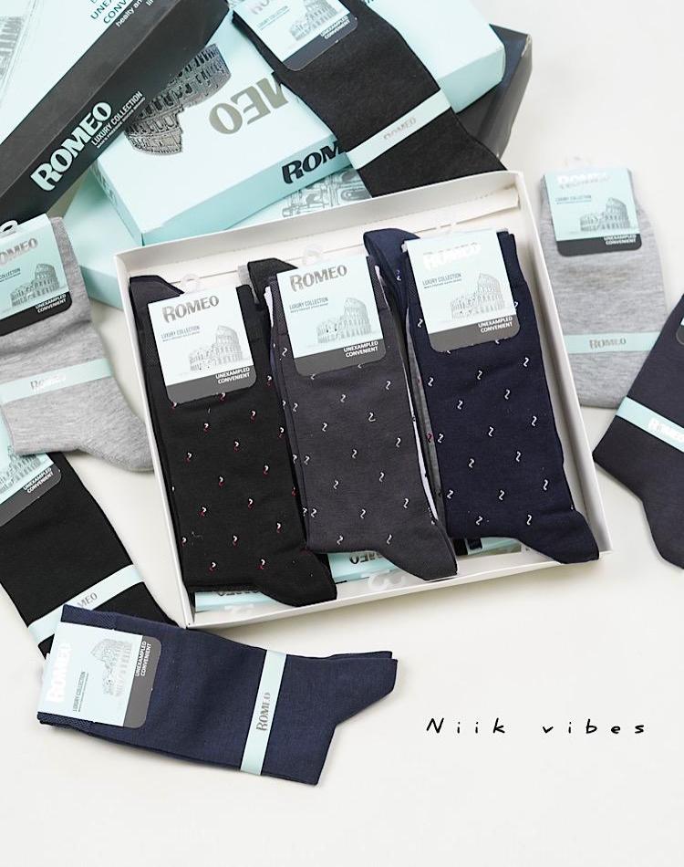 پک جوراب مردانه romeo (کد 00256)