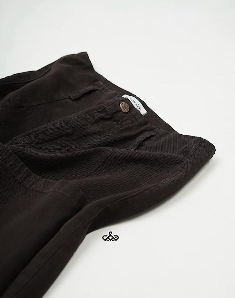 0_شلوار وایدلگ قهوه ای (کد 2588)