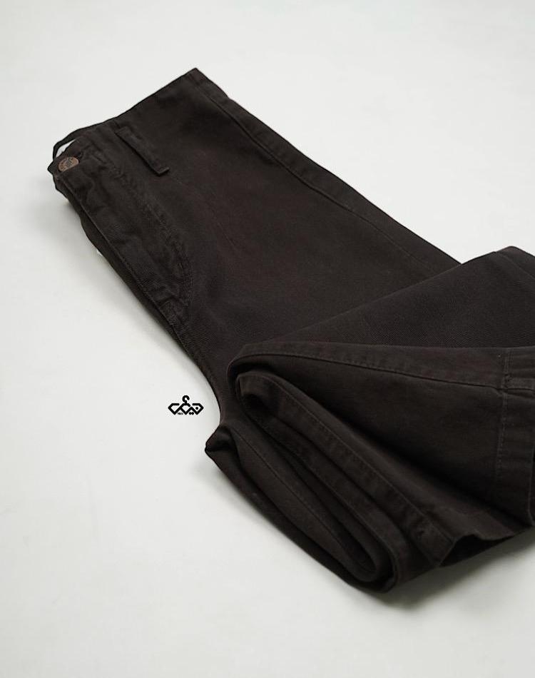 شلوار وایدلگ قهوه ای (کد 2588)