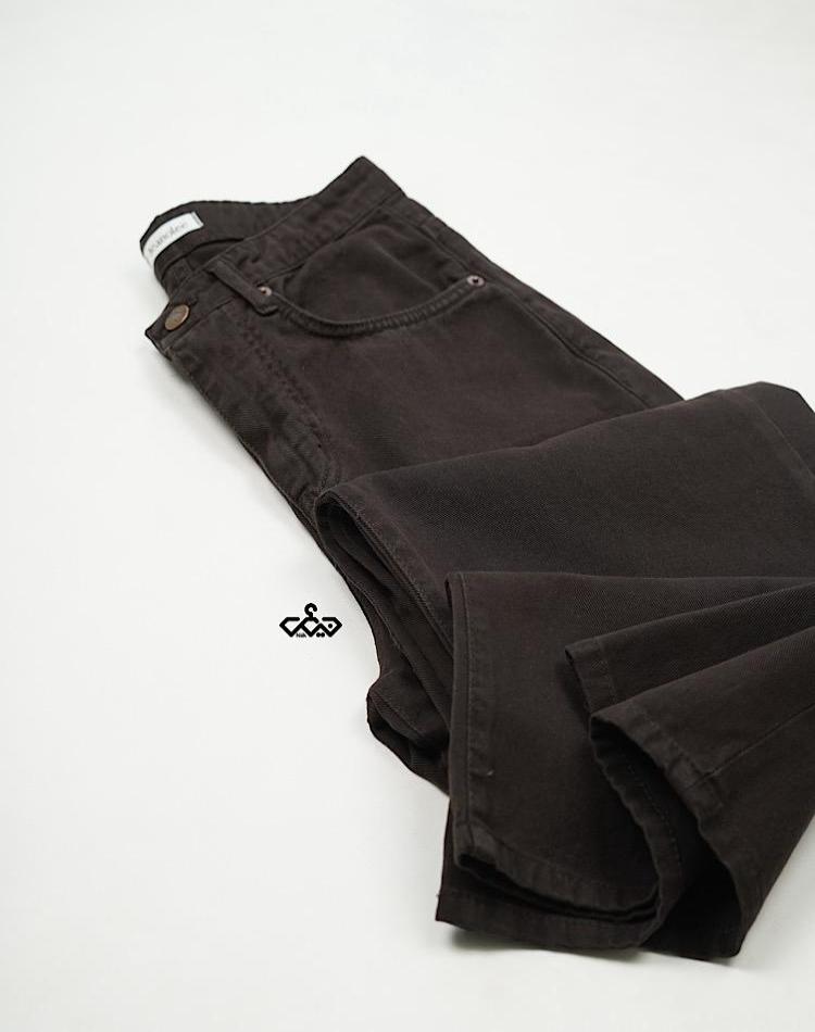 شلوار نیم بگ قهوه ای (کد 2589)