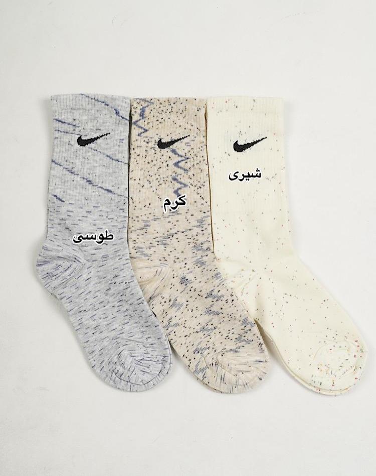 0_جوراب نایک خال خالی (کد 00278)