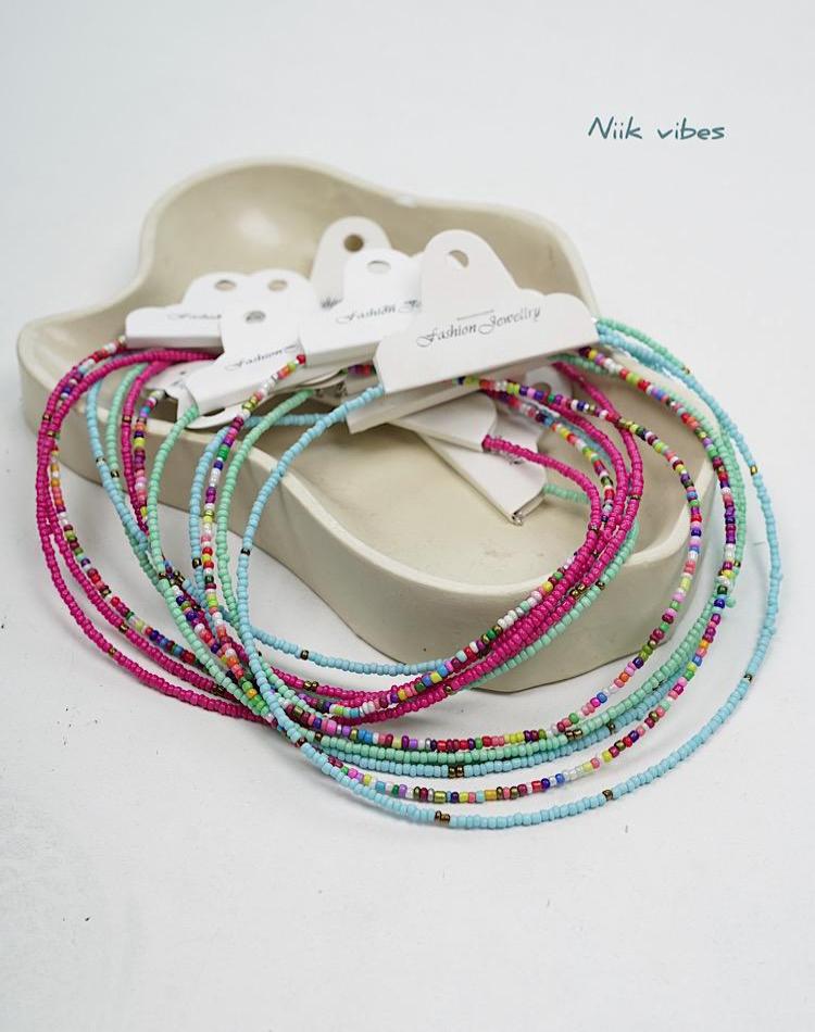 گردنبند رنگی (کد 00313)