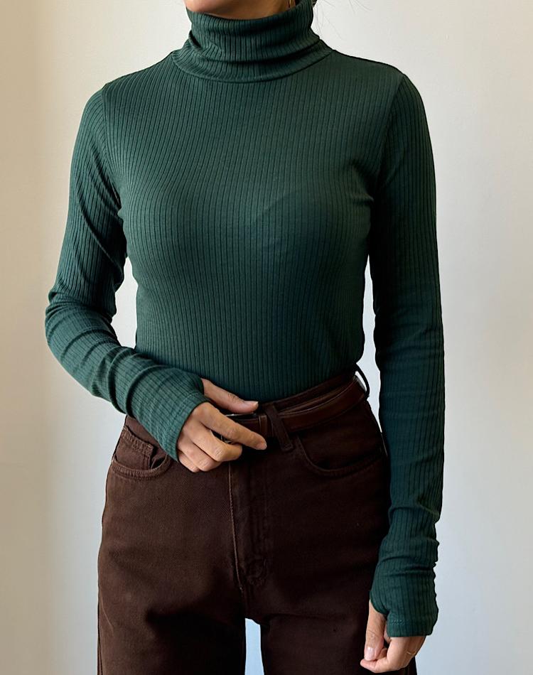 بلوز یقه اسکی کبریتی (کد 3272)