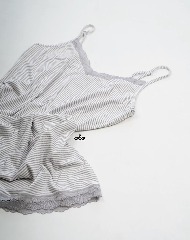 پیراهن خواب راه راه (کد 4090)