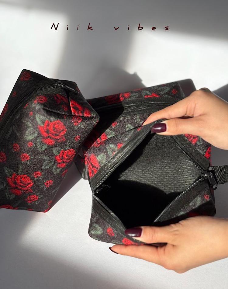 2_کیف ارایشی طرحدار (کد 00297)