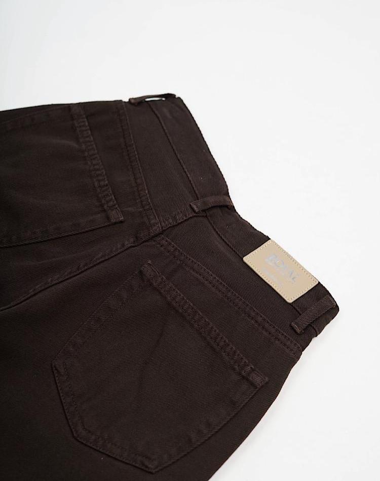 2_شلوار نیم بگ قهوه ای (کد 2604)