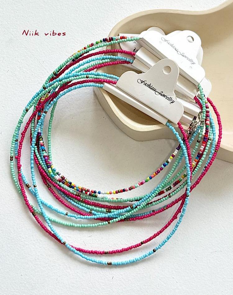 2_گردنبند رنگی (کد 00313)